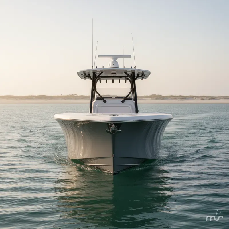 Slide: The Image of Yellowfin 34 Offshore 2025 - 2
