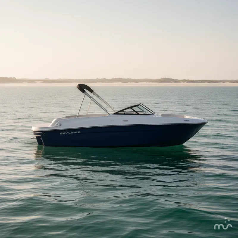 Slide: The Image of Bayliner VR4 Bowrider OB 2027 - 2