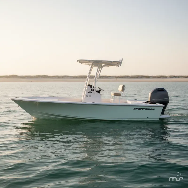 Slide: The Image of Sportsman Masters 207 Bay Boat 2017 - 2