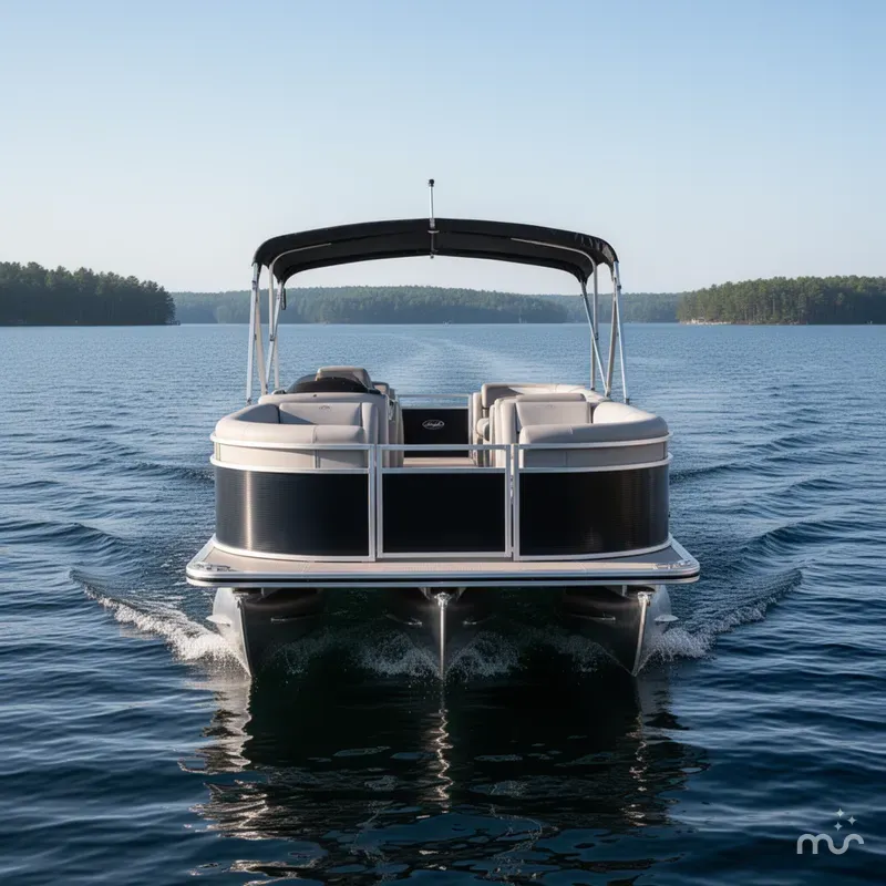 Slide: The Image of Avalon Venture 85 Quad Lounger 23 FT 2026 - 1