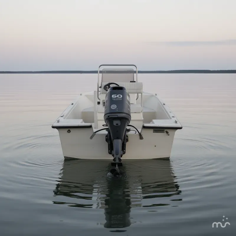 Slide: The Image of May-Craft 1700 Skiff 2001 - 2