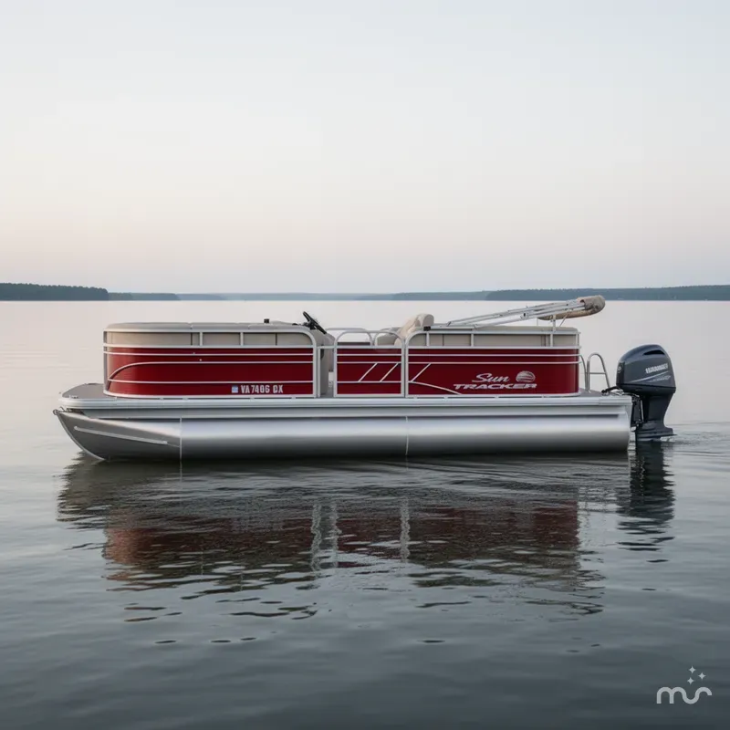 The Image of Sun Tracker Party Barge 20 DLX 2023 - 0