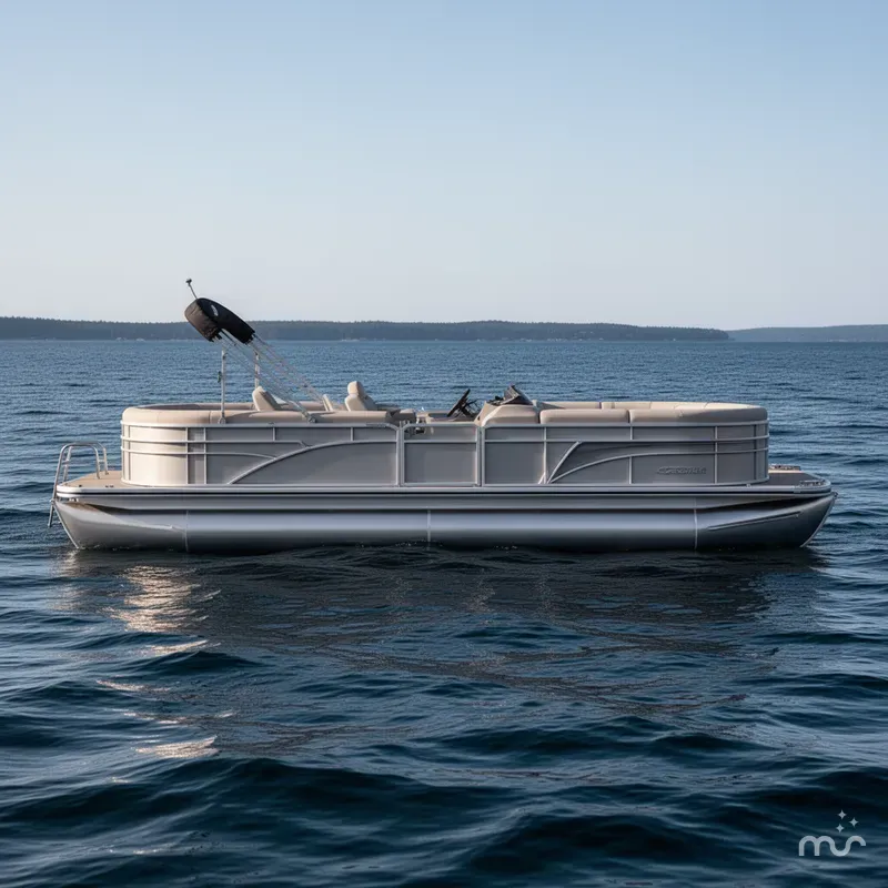 Slide: The Image of Bentley Pontoons ENCORE 223 ELITE 2017 - 2