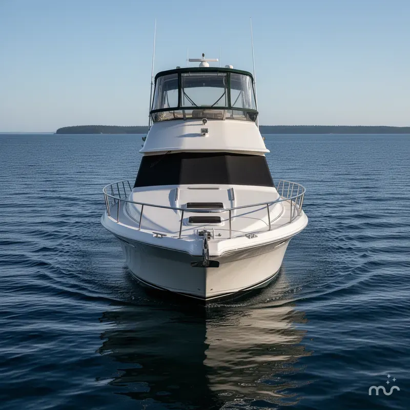 Slide: The Image of Sea Ray 370 Sedan Bridge 1991 - 2