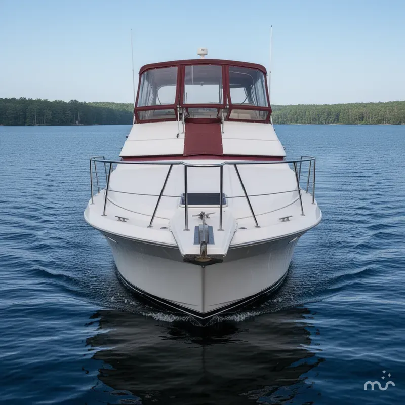 Slide: The Image of Carver Yachts 3467 Santego 1989 - 1