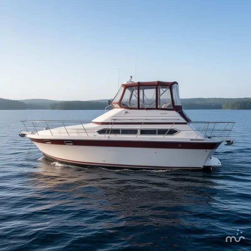 Slide: The Image of Carver Yachts 3467 Santego 1989 - 2
