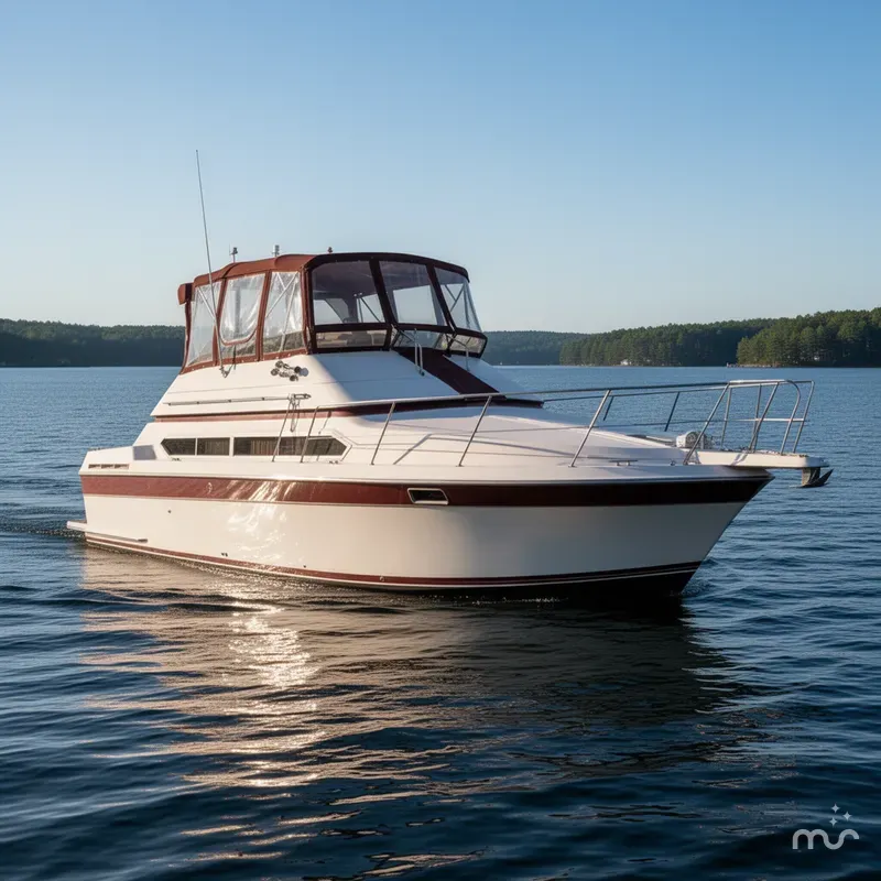 Slide: The Image of Carver Yachts 3467 Santego 1989 - 4