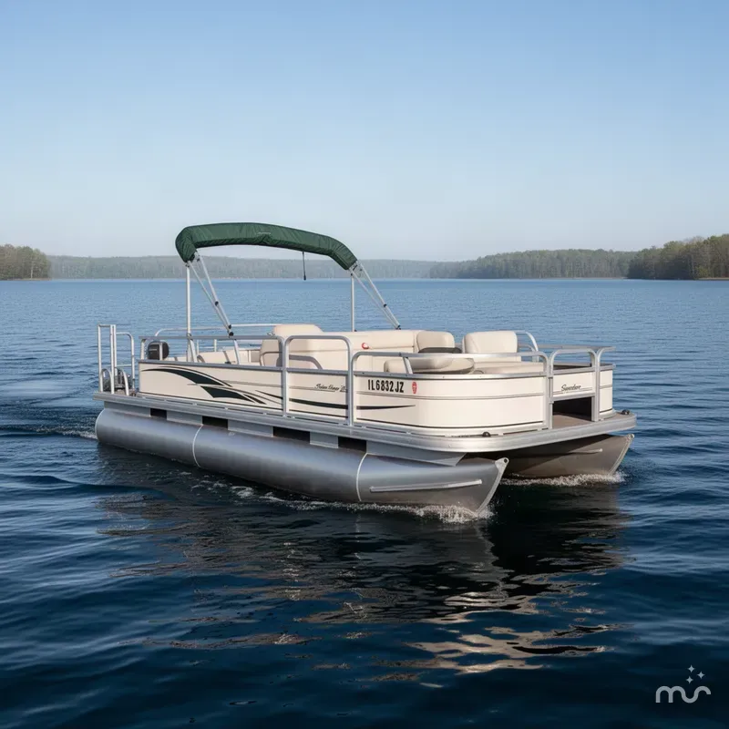Slide: The Image of Sun Tracker 21 Fishing Barge 2006 - 1
