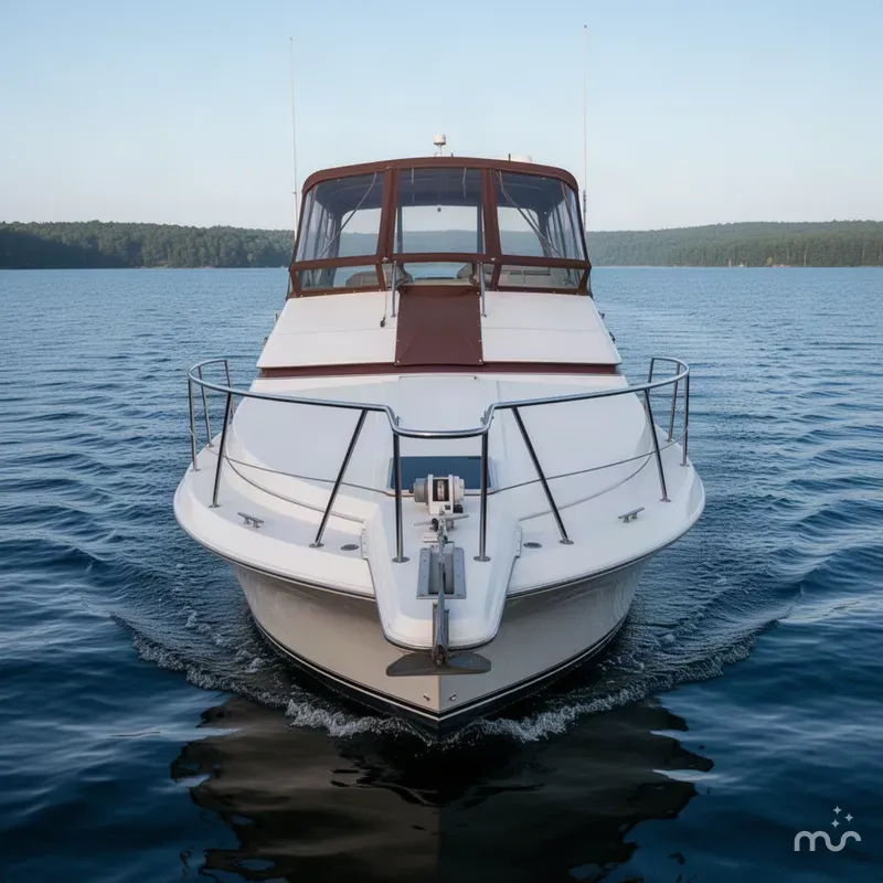 Slide: The Image of Carver Yachts 3467 Santego 1989 - 1