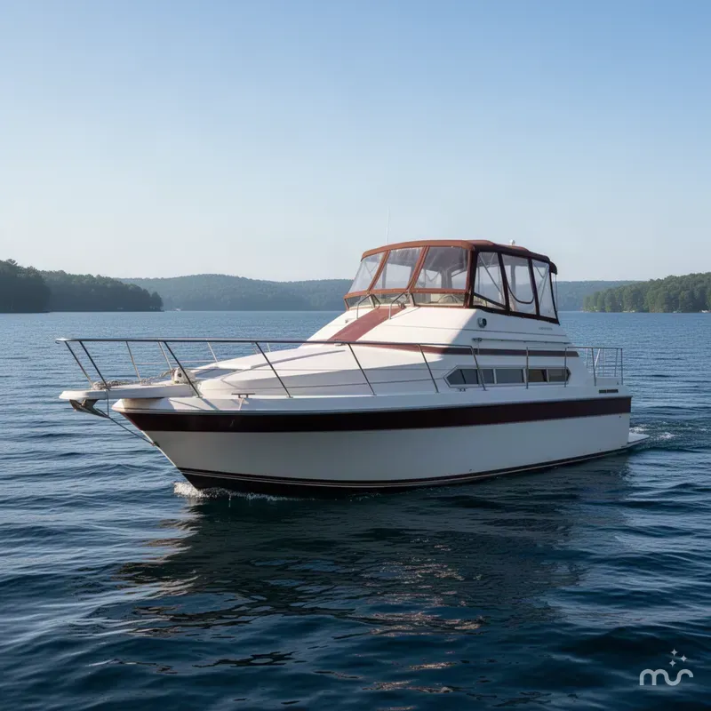 Slide: The Image of Carver Yachts 3467 Santego 1989 - 2