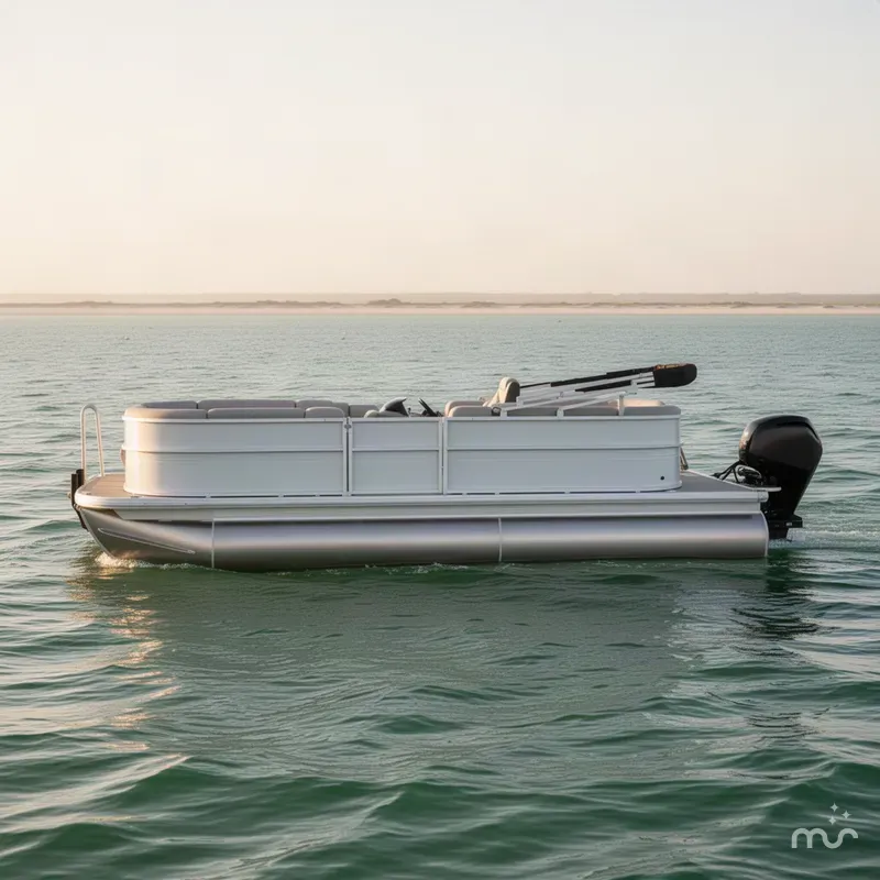 Slide: The Image of Sun Tracker Party Barge 20 DLX 2026 - 1