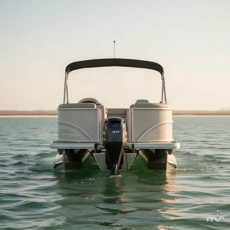 Slide: The Image of Sun Tracker Party Barge 20 DLX 2026 - 2