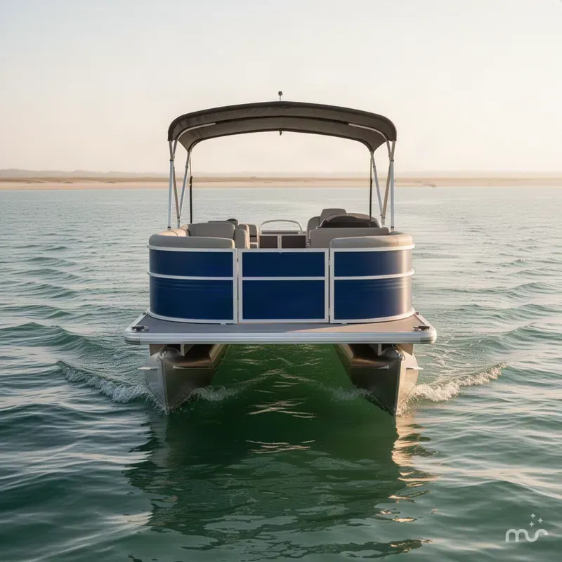 Slide: The Image of Sun Tracker Party Barge 20 DLX 2026 - 3