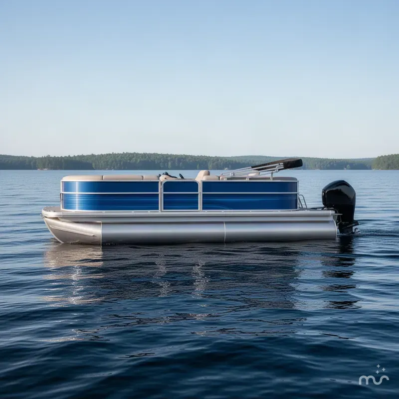 Slide: The Image of Sun Tracker Party Barge 20 DLX 2026 - 1