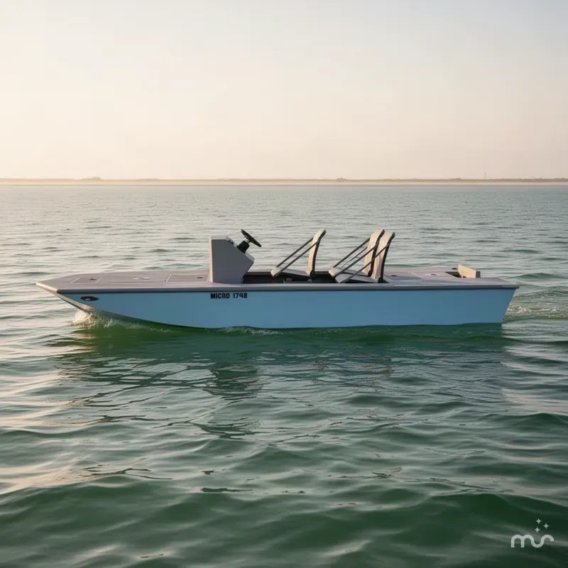 Slide: The Image of Xtreme Boats Micro-X 1748 MICRO SKIFF 2027 - 1