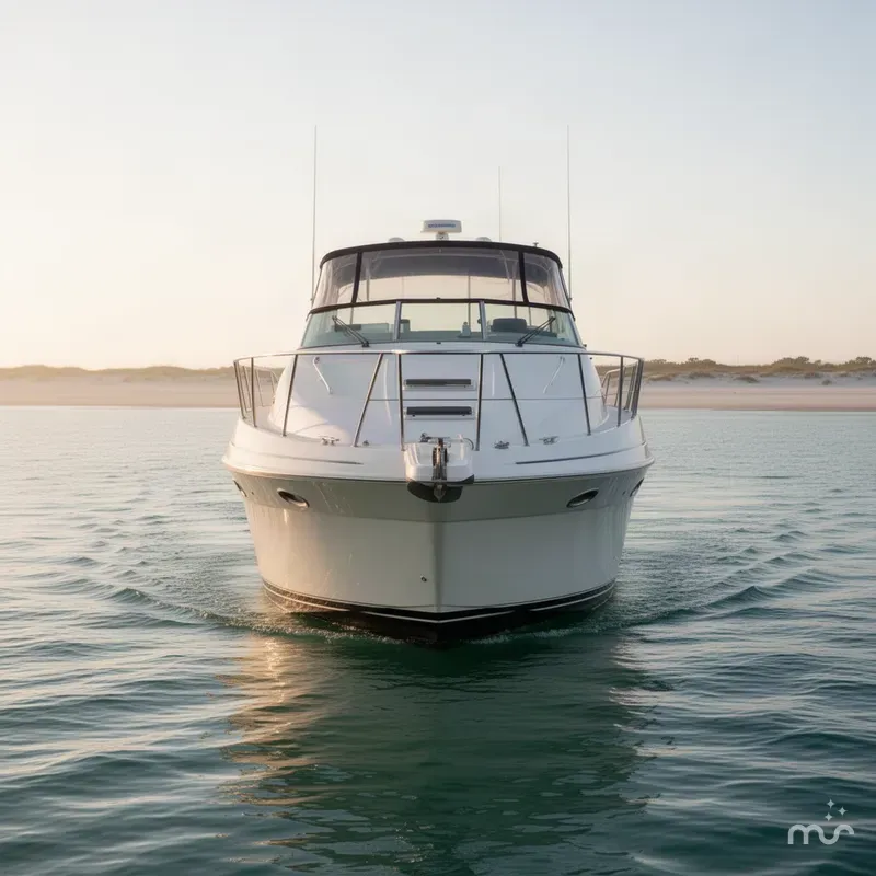 Slide: The Image of Carver Yachts 350 Mariner 1998 - 2