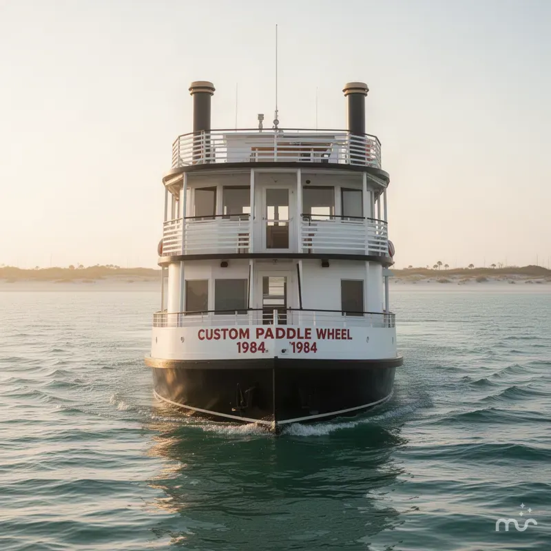 Slide: The Image of Custom Paddle Wheel 1984 - 3