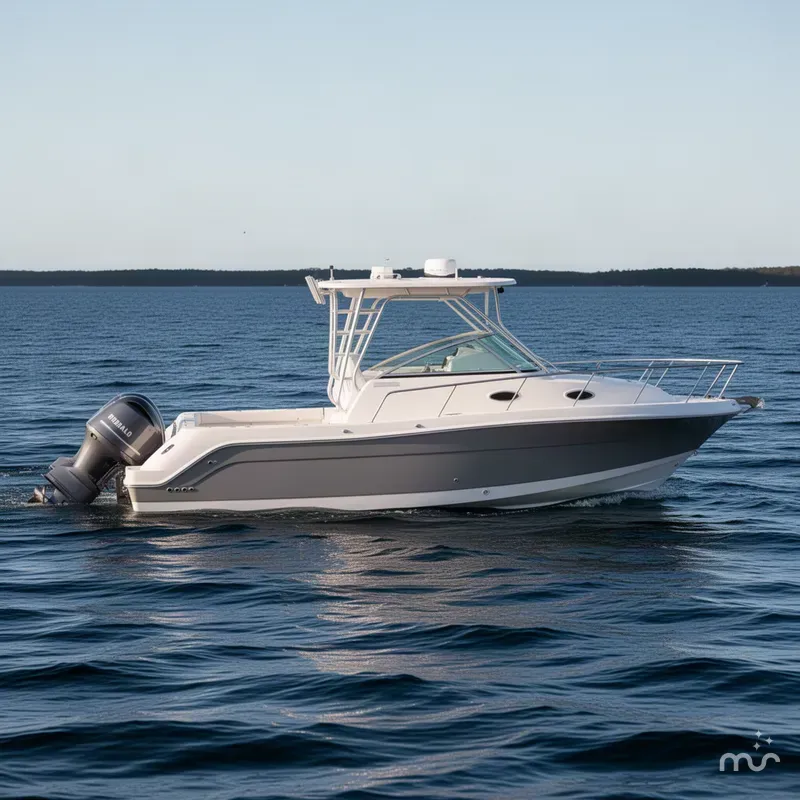 Slide: The Image of Robalo R305 Walkaround 2012 - 2