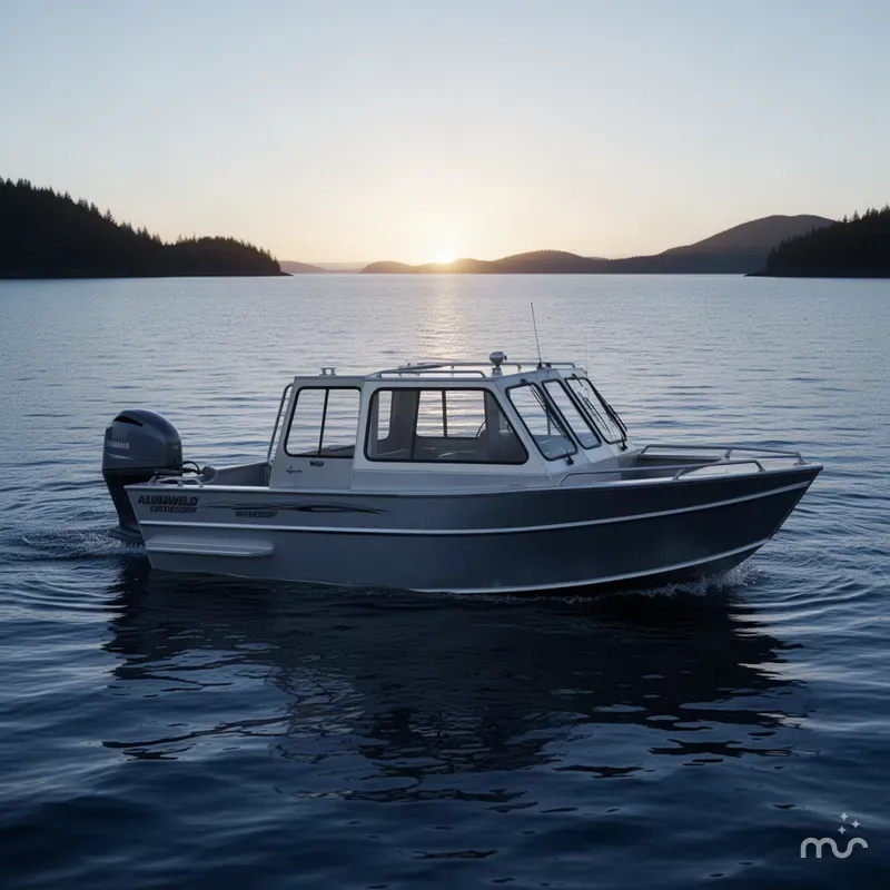 Slide: The Image of Alumaweld Intruder Outboard 22 2026 - 1