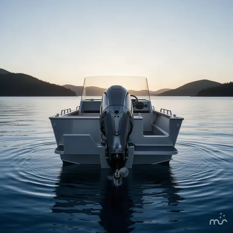 Slide: The Image of Alumaweld Intruder Outboard 22 2026 - 2
