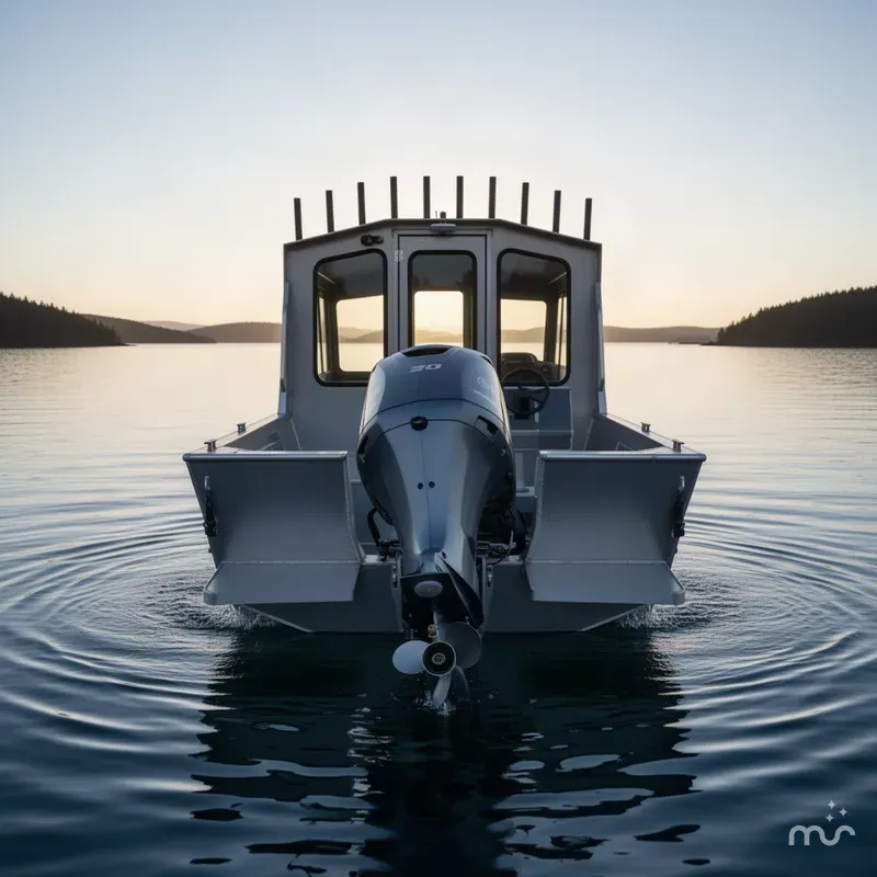 Slide: The Image of Alumaweld Intruder Outboard 22 2026 - 2