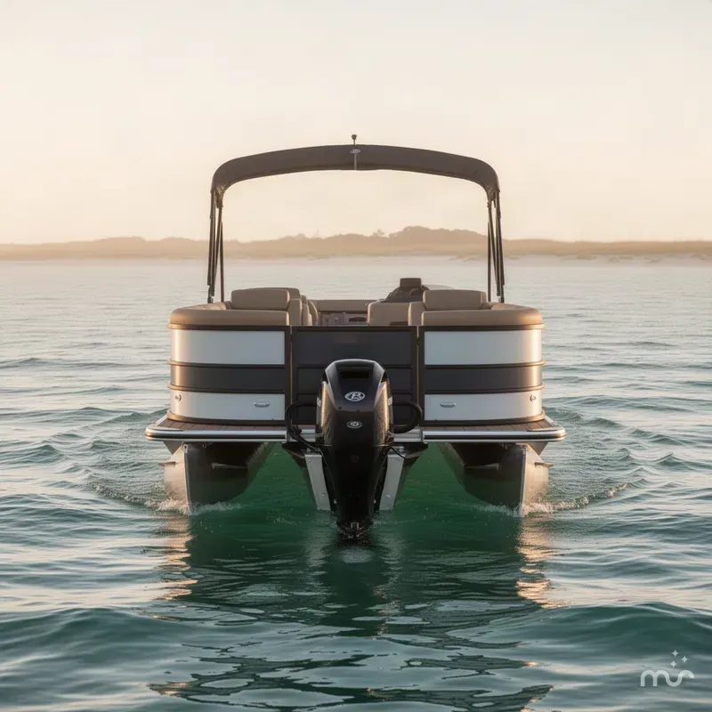 Slide: The Image of Bentley Pontoons Legacy 223 Swingback 2027 - 2