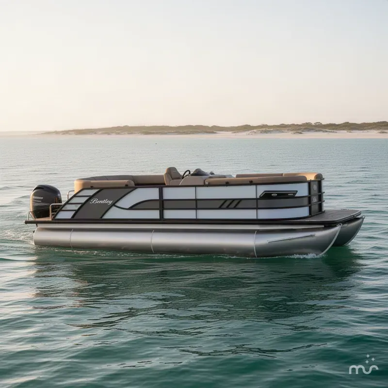 Slide: The Image of Bentley Pontoons Elite 253 Swingback 2027 - 2