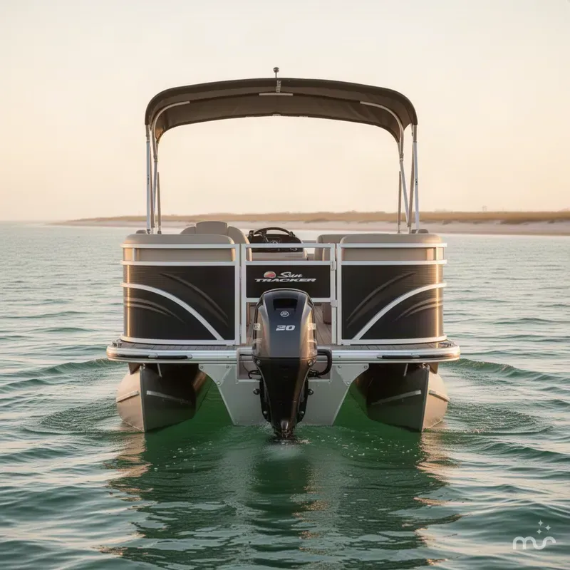 Slide: The Image of Sun Tracker SportFish 20 DLX 2025 - 2