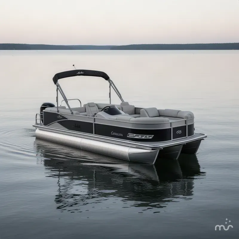 Slide: The Image of Avalon Catalina Platinum Quad Lounge - 25' 2022 - 1