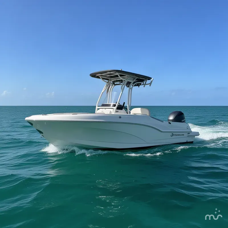 Slide: The Image of Crownline Boats 220 CC Finseeker 2023 - 2
