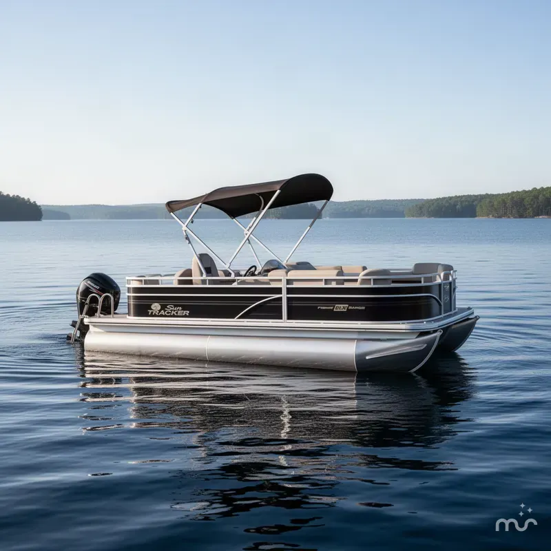 Slide: The Image of Sun Tracker Fishin' Barge 20 DLX 2027 - 2