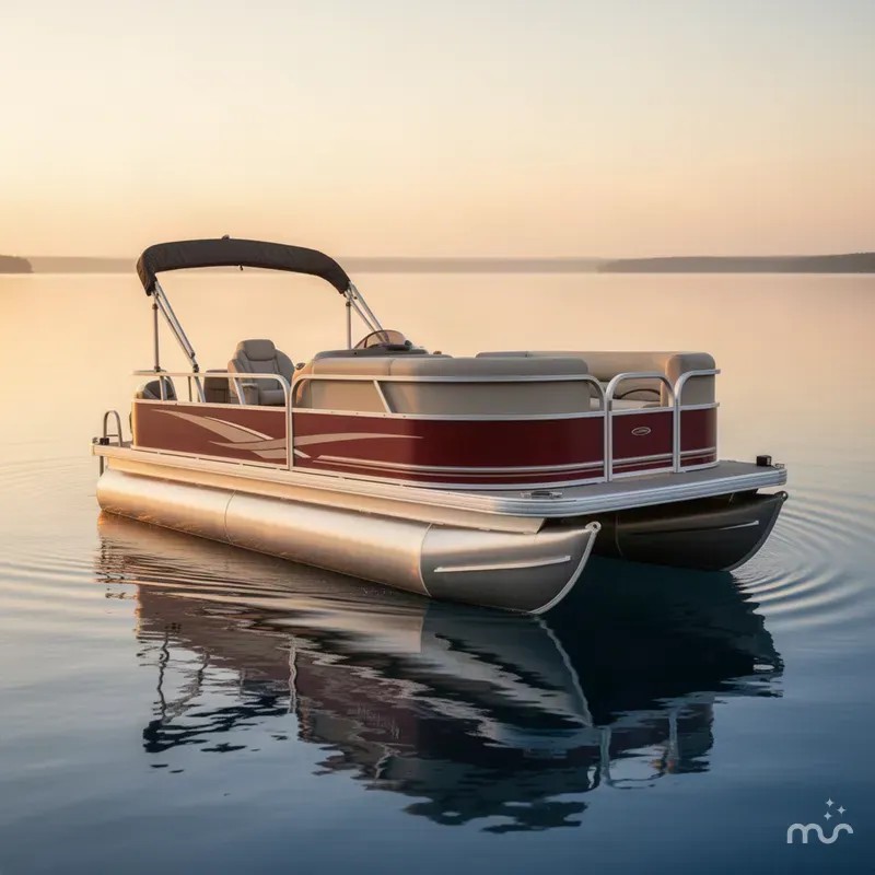 The Image of Sun Tracker Party Barge 20 DLX 2014 - 0