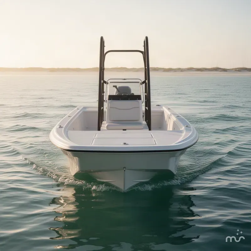 Slide: The Image of Mako Pro Skiff 19 CC Top Drive 2018 - 3