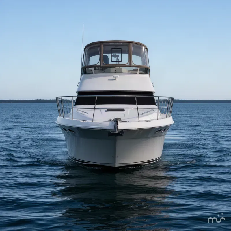Slide: The Image of Sea Ray 420 Aft Cabin 2000 - 1