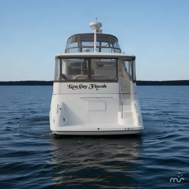 Slide: The Image of Sea Ray 420 Aft Cabin 2000 - 3