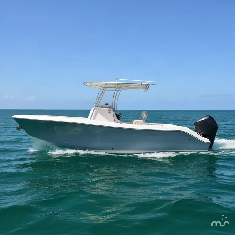Slide: The Image of Cobia 237 Center Console 2024 - 2