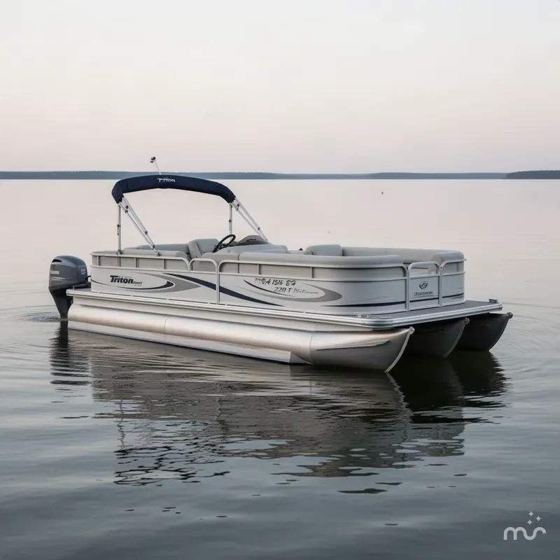 The Image of Triton Summit Pontoon 220 T Platinum 2006 - 0