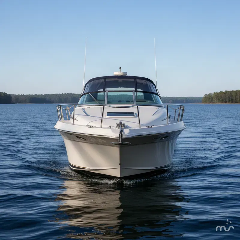 Slide: The Image of Sea Ray 330 Express Cruiser 1999 - 1