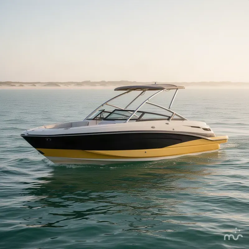 Slide: The Image of Monterey M5 MSX Sport Boat 2011 - 1