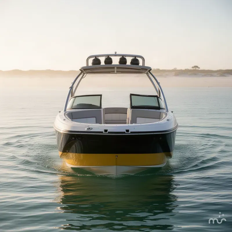 Slide: The Image of Monterey M5 MSX Sport Boat 2011 - 2
