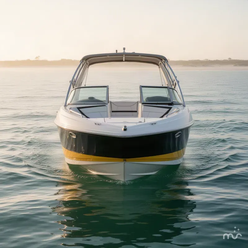 Slide: The Image of Monterey M5 MSX Sport Boat 2011 - 3