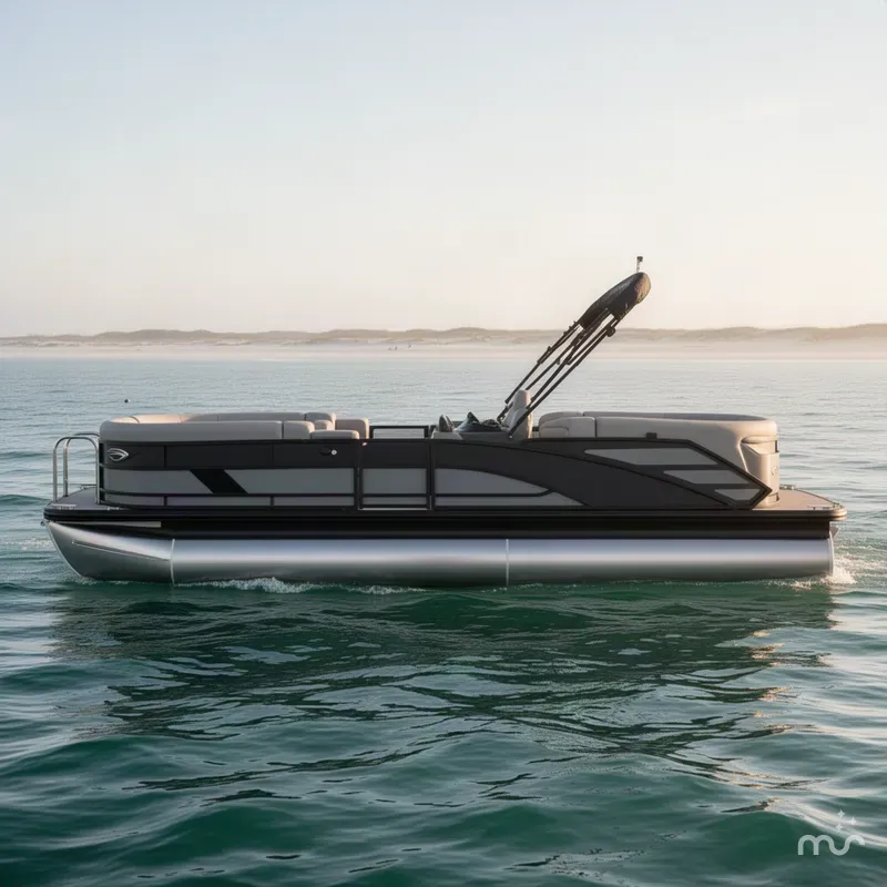 Slide: The Image of Bennington 24 M Open Fastback Quad Bench 2027 - 1