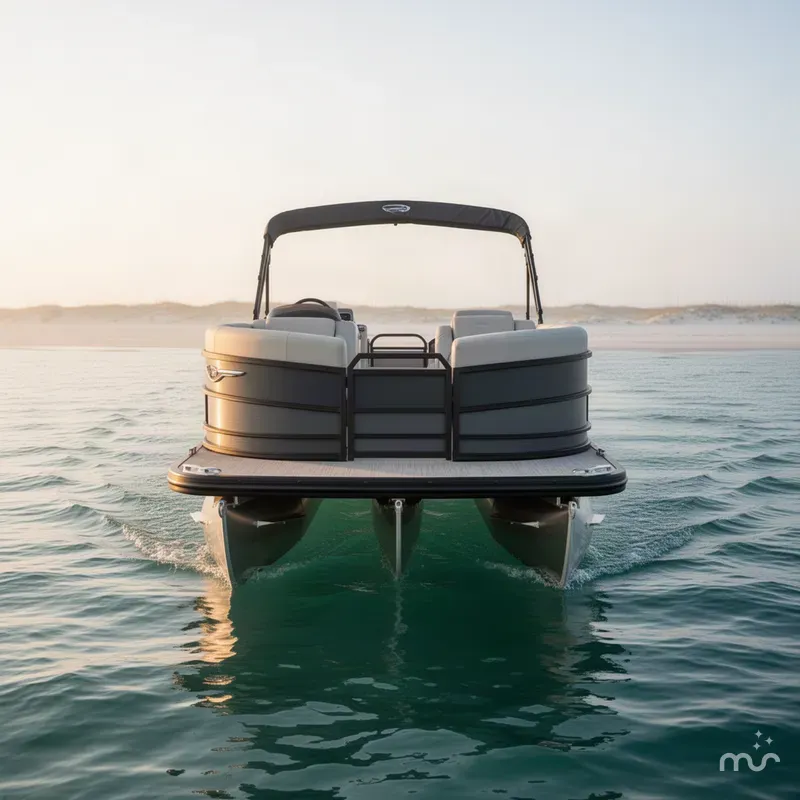 Slide: The Image of Bennington 24 M Open Fastback Quad Bench 2027 - 3