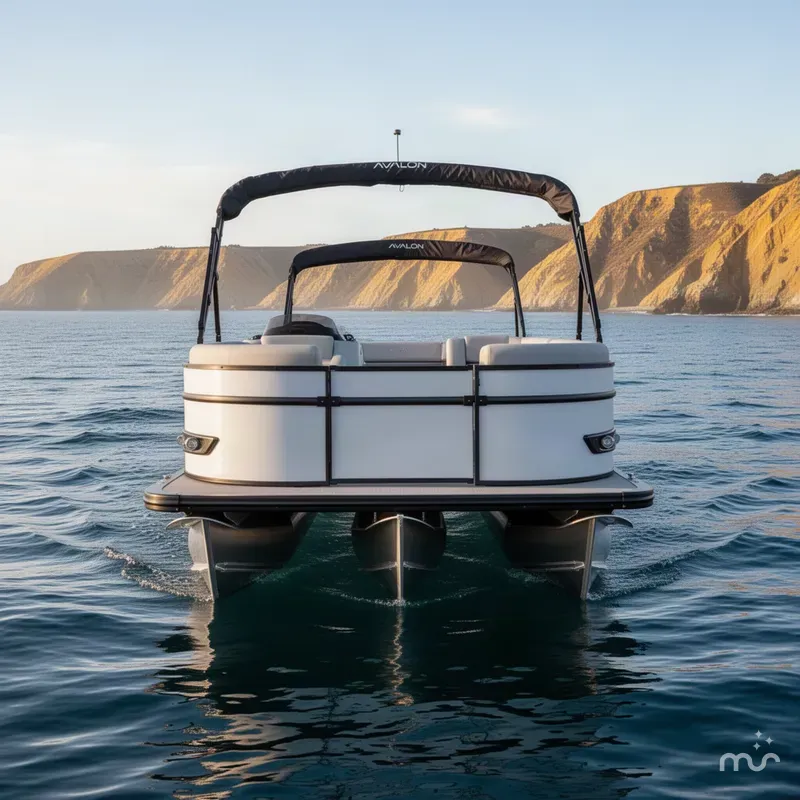 Slide: The Image of Avalon 25' Catalina Platinum Versatile Rear Lounge w/ 250HP Mercury Verado! 2027 - 1