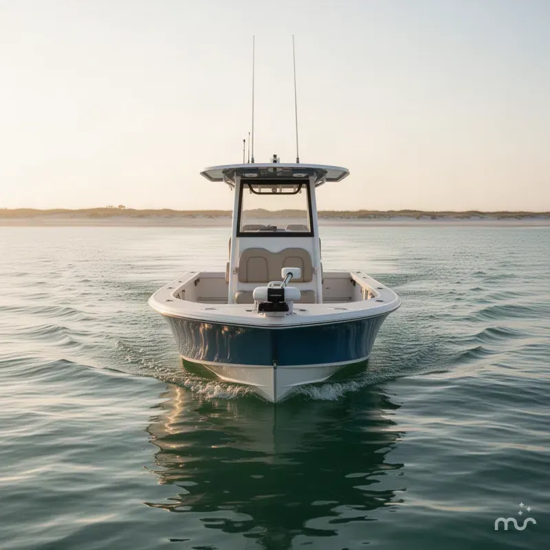 Slide: The Image of Sportsman Masters 247OE Bay Boat 2027 - 2