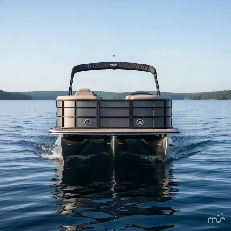 Slide: The Image of Bentley Pontoons Legacy 240 Navigator 2024 - 1