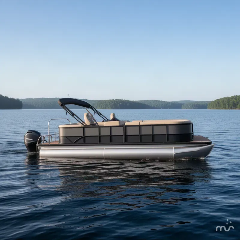 Slide: The Image of Bentley Pontoons Legacy 240 Navigator 2024 - 2