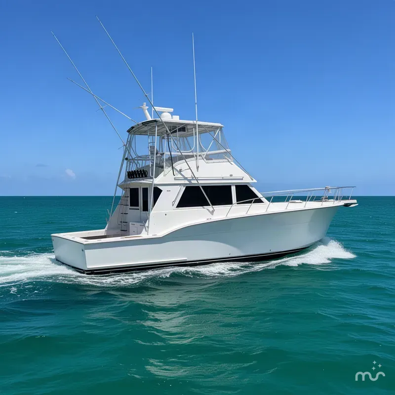 The Image of Hatteras 43 Convertible 1981 - 0