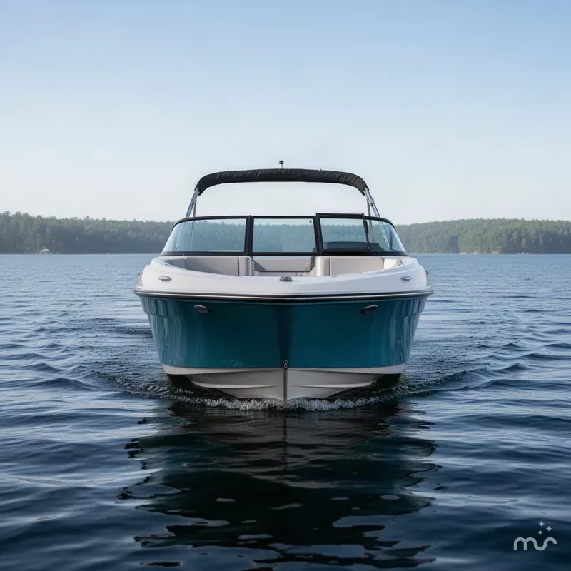 Slide: The Image of Bayliner VR4 Bowrider OB 2026 - 2