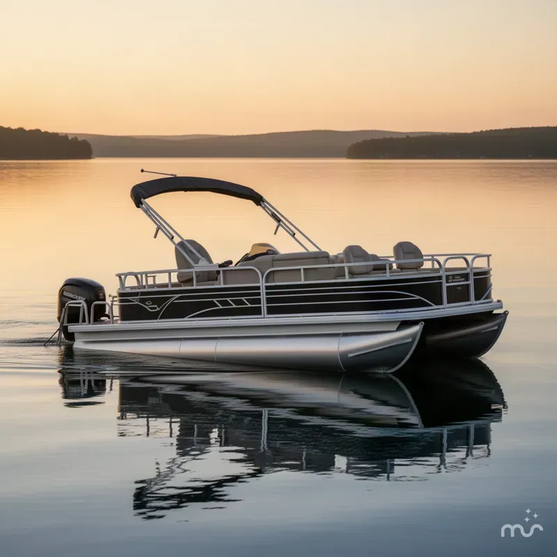 The Image of Sun Tracker Fishin' Barge 20 DLX 2022 - 0